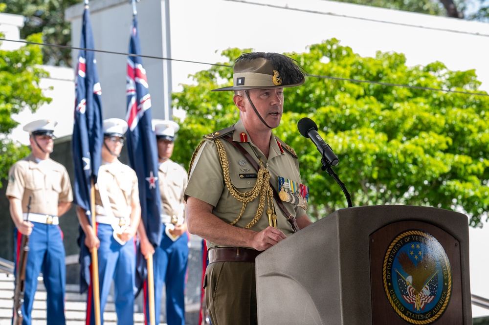 Pacific leaders commemorate Anzac Day