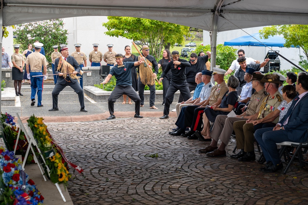 Pacific leaders commemorate Anzac Day