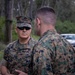 From Briefing Room to Bellows: 3rd MLG Commanding General visits Marines and Sailors during field exercise