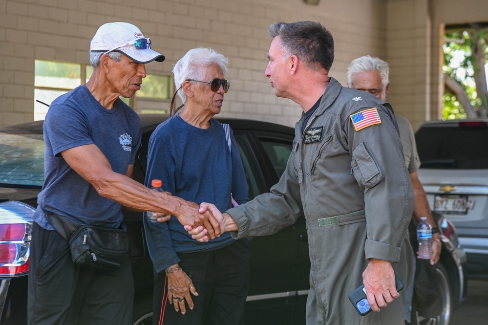 Joint Base Pearl Harbor-Hickam leadership and Waianae Coast community visits Lualualei Naval Annex