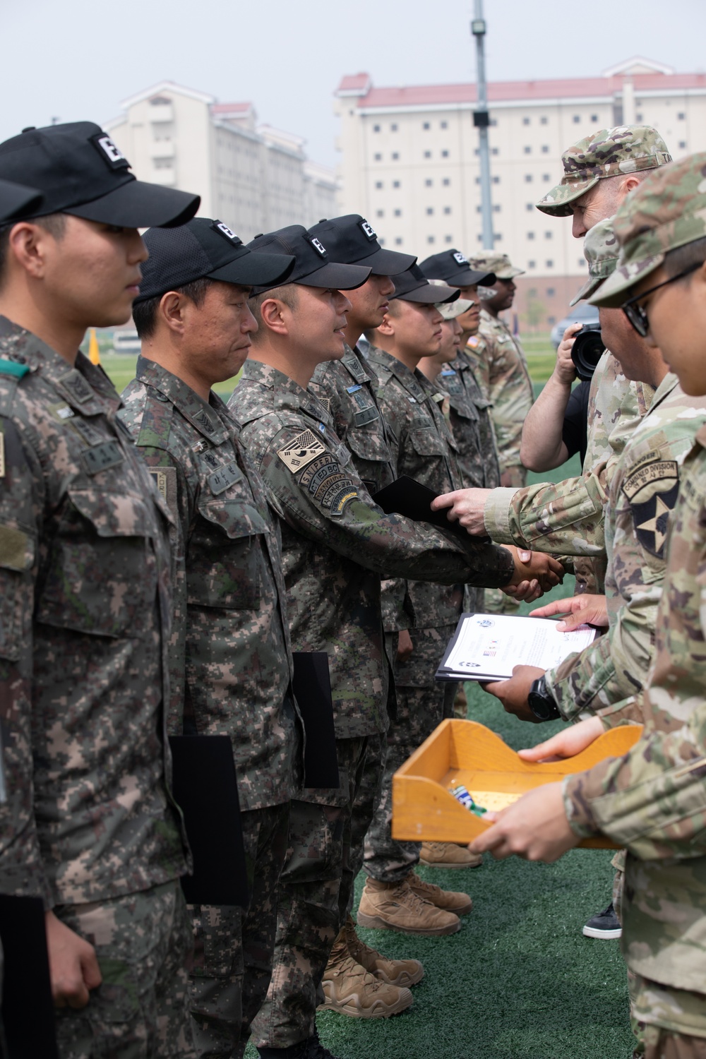 U.S., ROK Soldiers Conduct E3B On the DMZ Day Five