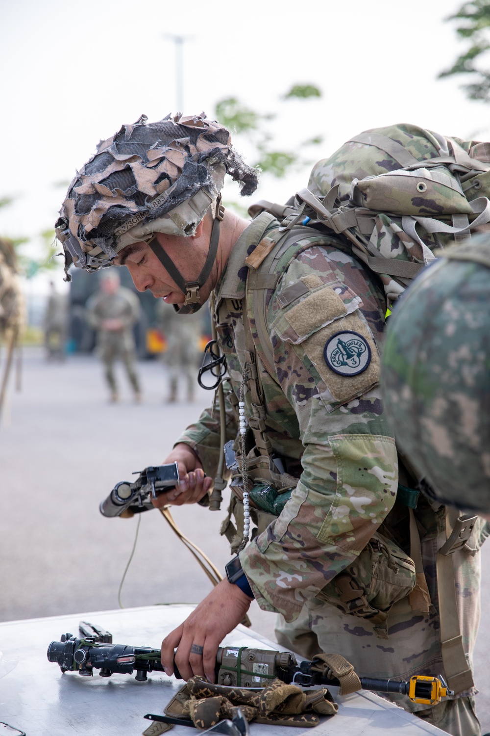 U.S., ROK Soldiers Conduct E3B On the DMZ Day Five