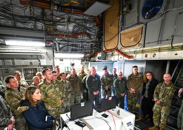 AMC/A3 Demos ATOMS capabilities to USAFE/EUCOM leadership as a part of AMC/CC’s “25x25” initiative