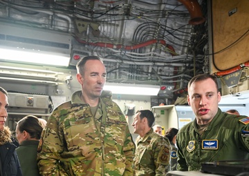 AMC/A3 Demos ATOMS capabilities to USAFE/EUCOM leadership as a part of AMC/CC’s “25x25” initiative