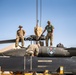 Paratroopers Conduct Blackhawk Maintenance