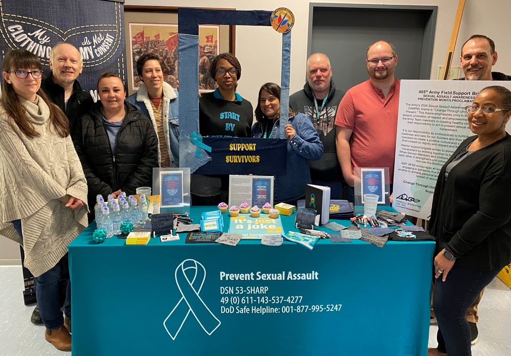405th AFSB SHARP team does their part to stop sexual assault, harassment