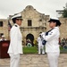 Navy Reserve Sailors perform Funeral Honors at Navy Day at the Alamo
