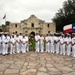 Navy Medicine Sailors attend Navy Day at the Alamo