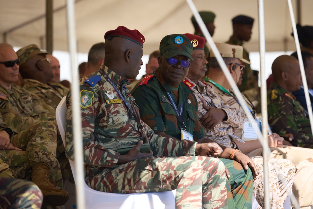 Zambia Army hosts military demonstration during African Land Forces Summit 2024