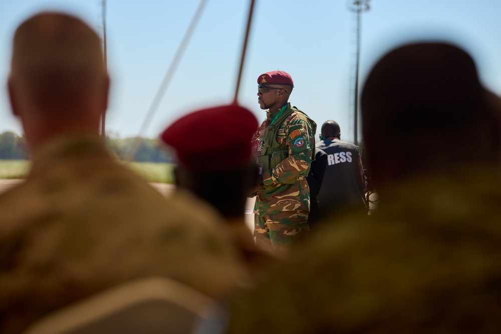 DVIDS – Images – Zambian Army hosts military demonstration during African Land Forces Summit 2024 (Image 2 of 4)