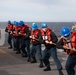 USS Paul Ignatius (DDG 117) Conducts RAS with FGS Rhoen