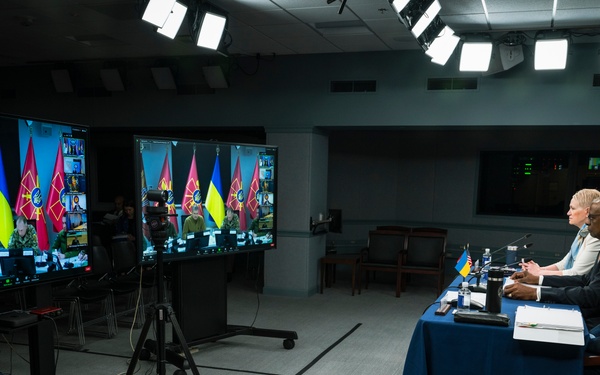 Secretary Austin hosts 21st Ukraine Defense Contact Group from the Pentagon