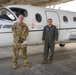 T-1 Jayhawk Memorializing Maj. Jeff Ausborn flys to the Boneyard