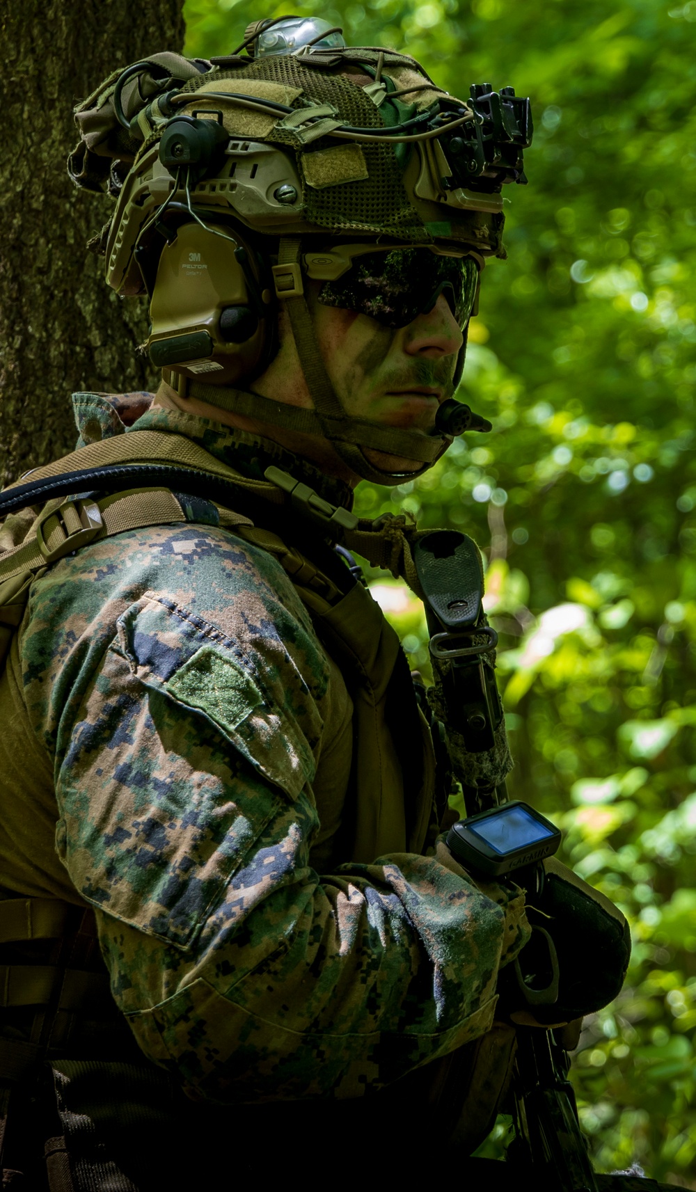 24th Marine Expeditionary Unit carry out a simulated raid at Marine Corps Outlying Field Oak Grove