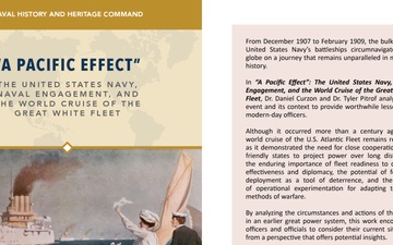 New NHHC Publication on the Great White Fleet Examines Important Lessons for Current Operations