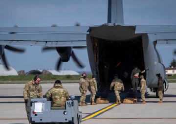 Airmen participate in joint wet-wing contingency exercise