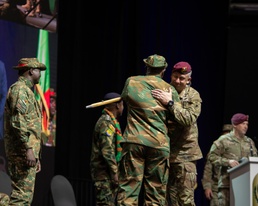 African Land Forces Summit 2024 participants conduct closing ceremony