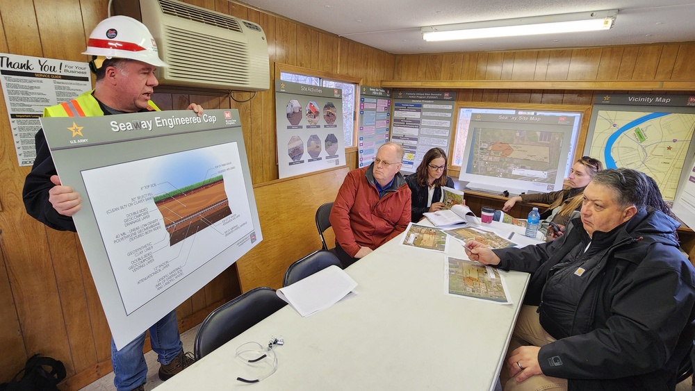 USACE Buffalo District Presents FUSRAP Seaway Site to DOE-LM