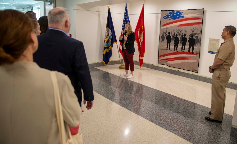 Assistant Secretary for EI&amp;E Unveils new Native American Display at the Pentagon