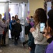 Team Minot holds clap-in for elementary school students for Month of the Military Child