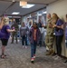 Team Minot holds clap-in for elementary school students for Month of the Military Child