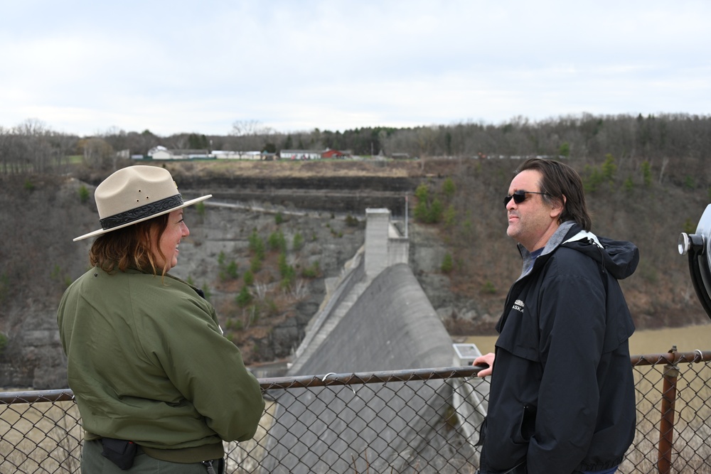 Total Solar Eclipse at the Mount Morris Dam