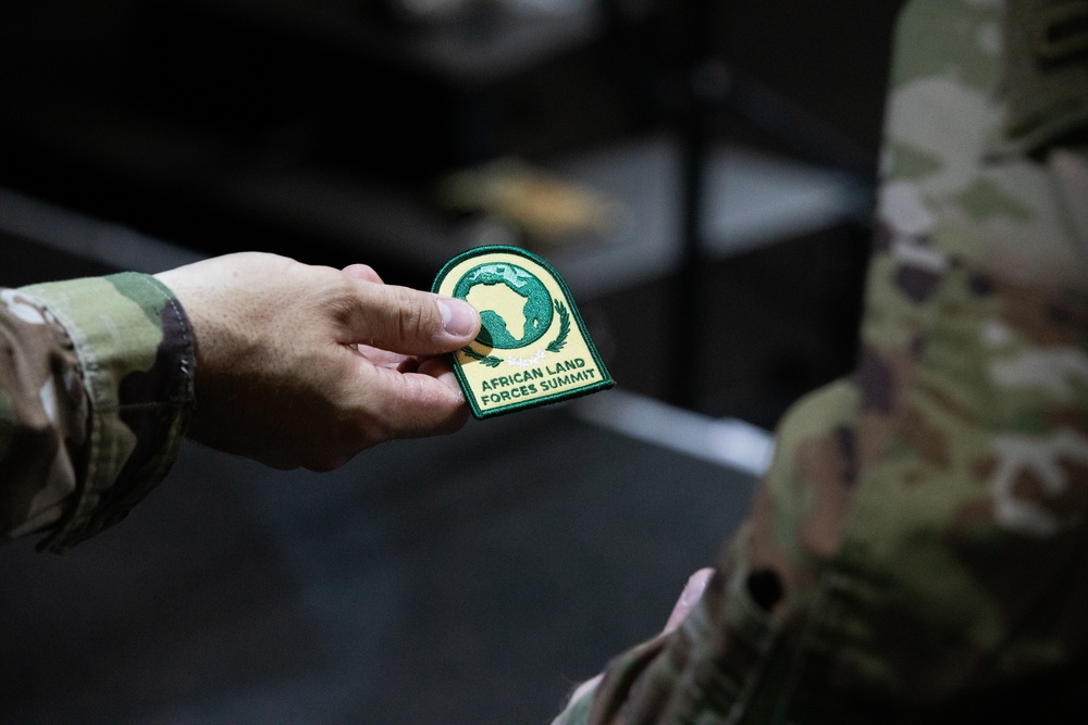 US, Zambia receive African Land Forces Summit patches