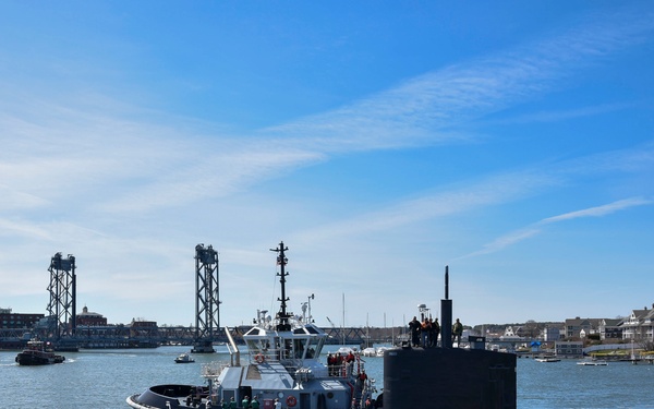 Greeneville Returns to the Fleet, Marks End of EOH Era at PNSY