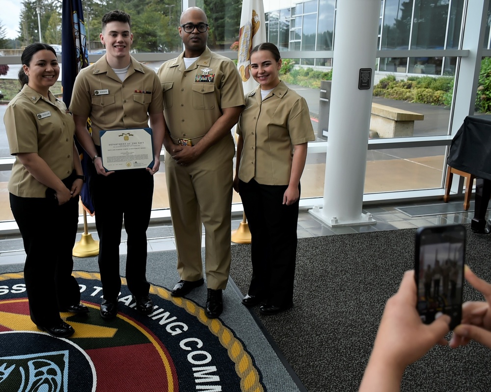 Recognition for superior performance at NHB/NMRTC Bremerton