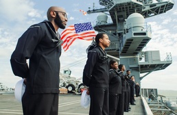 George Washington Deploys for Southern Seas 2024