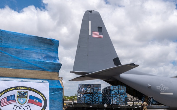 Statement: U.S. military aircraft delivers much-needed medicine and medical supplies to Haiti