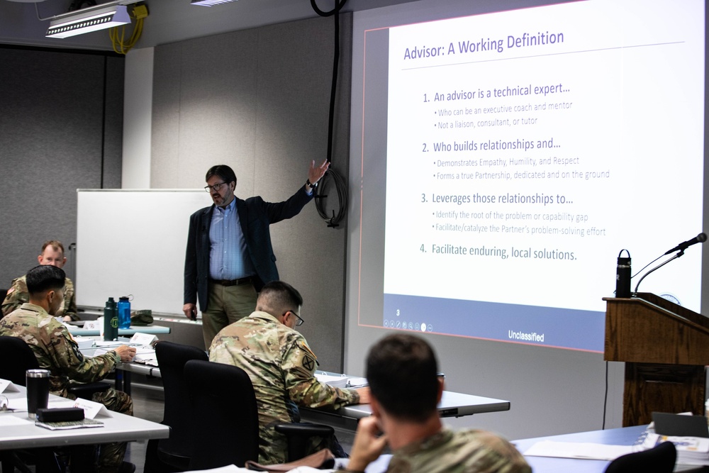 Security Force Assistance Command prepares future leaders during Pre-Command Course