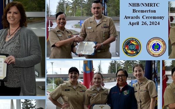 Awards Presentation at NHB/NMRTC Bremerton