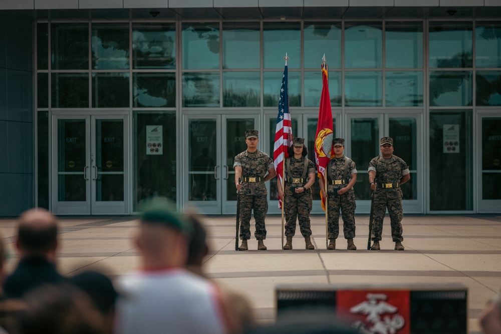 U.S. Marines Attend the Closing Ceremony of the 2024 Fittest Instructor Competition