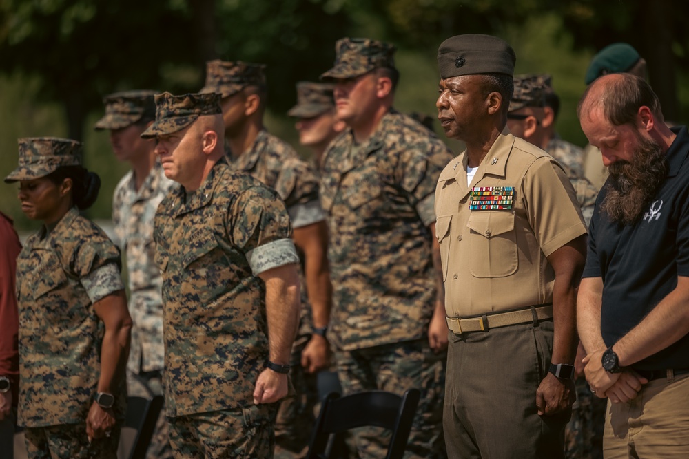 U.S. Marines Attend the Closing Ceremony of the 2024 Fittest Instructor Competition