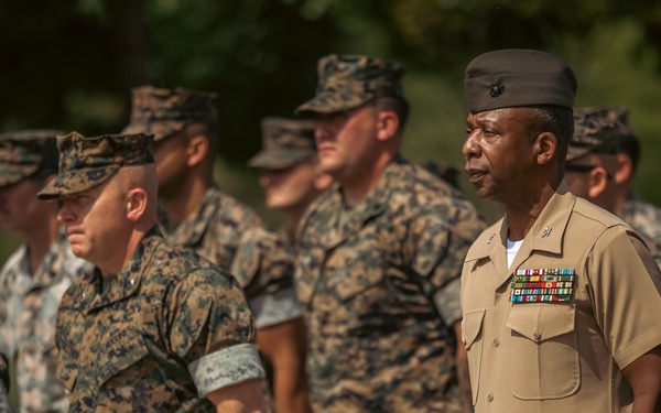 U.S. Marines Attend the Closing Ceremony of the 2024 Fittest Instructor Competition