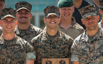 U.S. Marines Attend the Closing Ceremony of the 2024 Fittest Instructor Competition