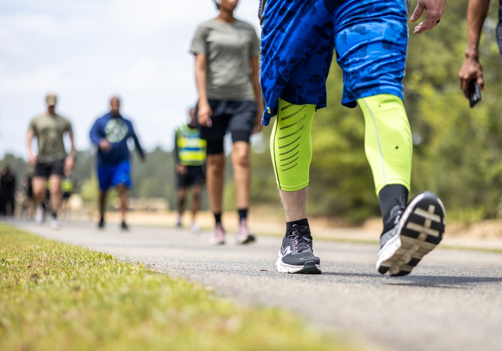 The South Carolina National Guard Hosts annual Walk a Mile in Their Shoes