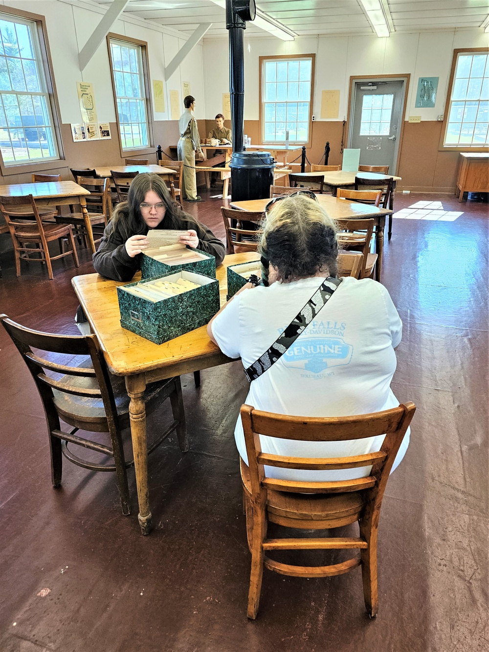 Tour group makes April 2024 visit to Fort McCoy's Commemorative Area