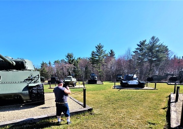 Tour group makes April 2024 visit to Fort McCoy's Commemorative Area