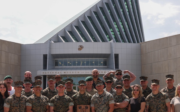 U.S. Marines Attend the Closing Ceremony of the 2024 Fittest Instructor Competition