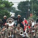 Army North Soldiers march in the Battle of Flowers Parade
