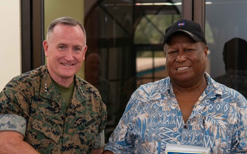 Commander MARFORPAC Visits Palau