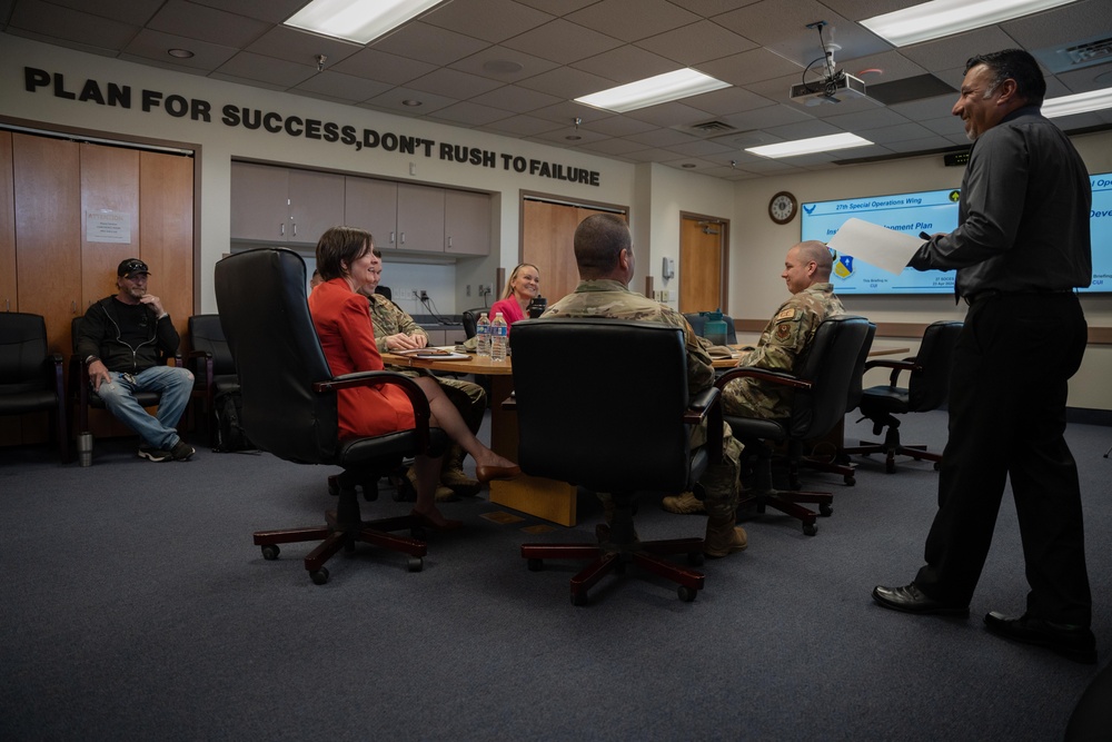 DOD Office of Local Defense Community Cooperation visits Cannon AFB