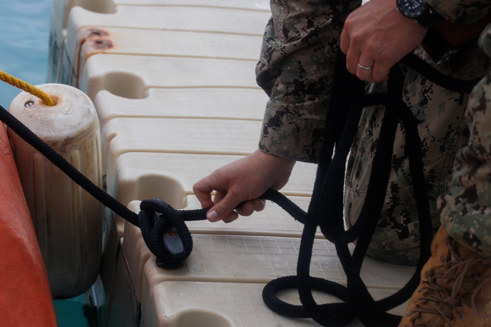 Surveying the Coast: U.S. Sailors and Coast Guardsmen prepare for RIMPAC exercise