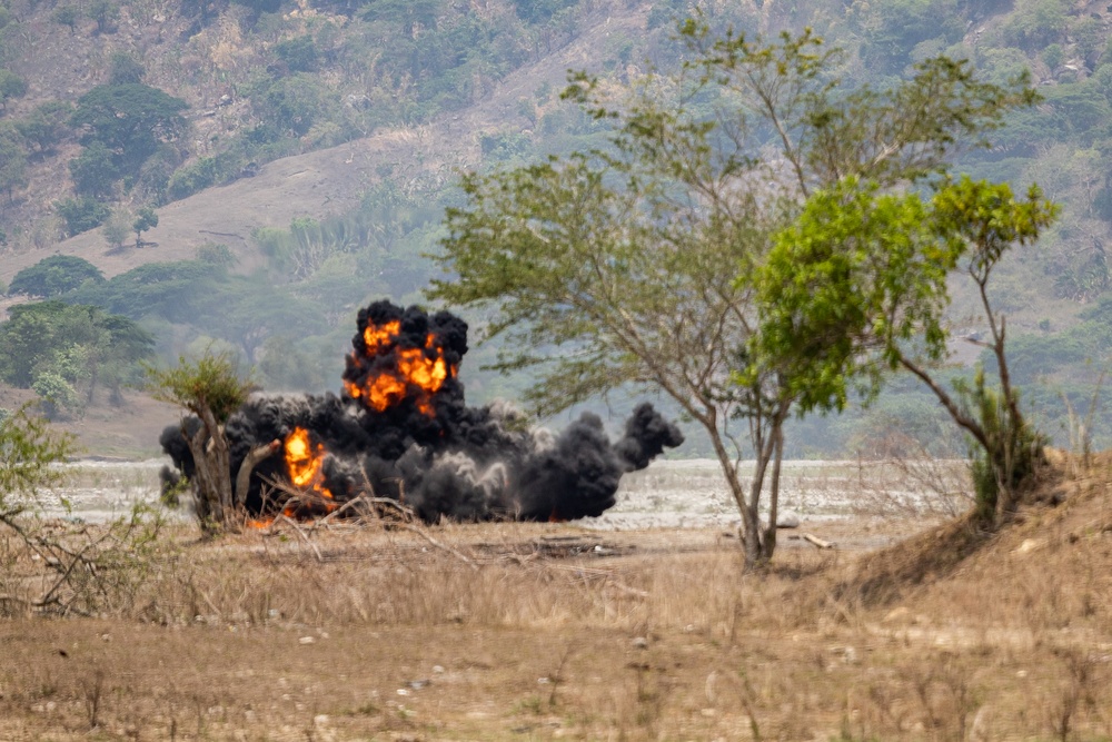 Balikatan 24: Explosive Ordnance Disposal Live Demolition Range