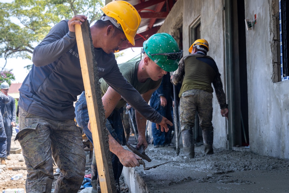 Balikatan 24: Alannay Elementary School Engineering Civic Action Project