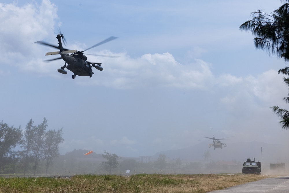 Balikatan 24: 3rd MLR Trains with U.S. Army UH-60M Black Hawk