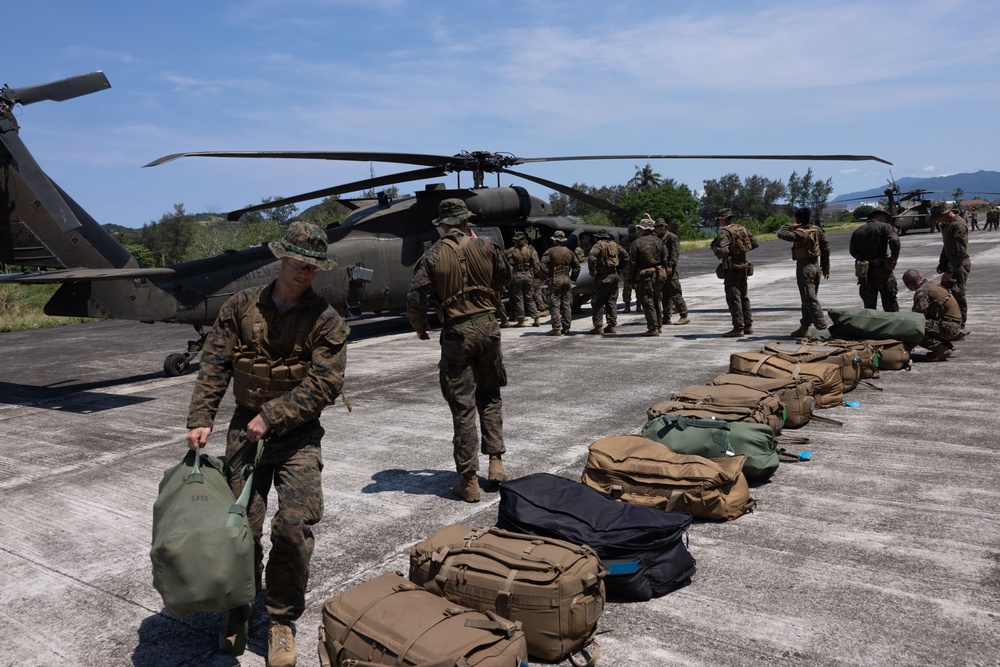 Balikatan 24: 3rd MLR Trains with U.S. Army UH-60M Black Hawk