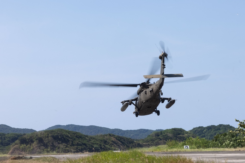 Balikatan 24: 3rd MLR Trains with U.S. Army UH-60M Black Hawk